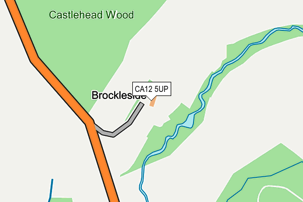 CA12 5UP map - OS OpenMap – Local (Ordnance Survey)