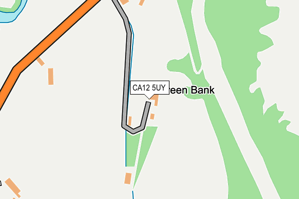 CA12 5UY map - OS OpenMap – Local (Ordnance Survey)