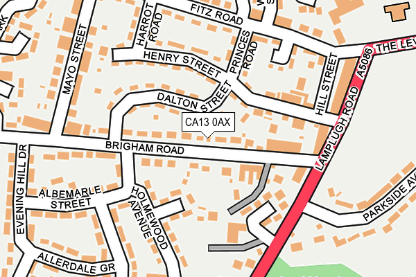 Map of PALMER RENEWABLES LIMITED at local scale