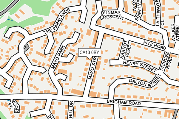 Map of MAYO KINDERGARTEN LIMITED at local scale