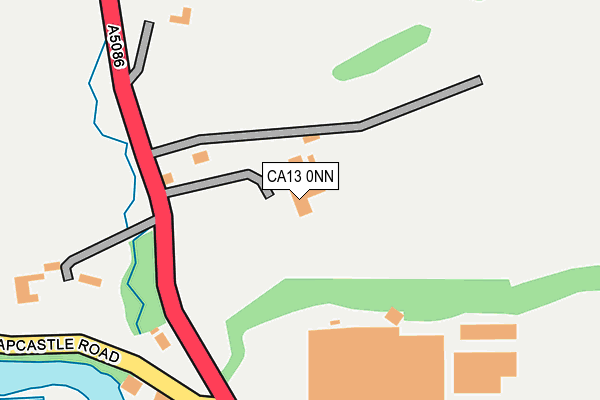 CA13 0NN map - OS OpenMap – Local (Ordnance Survey)