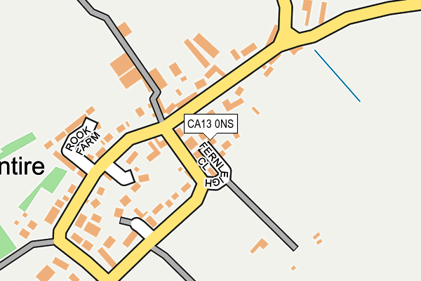 CA13 0NS map - OS OpenMap – Local (Ordnance Survey)