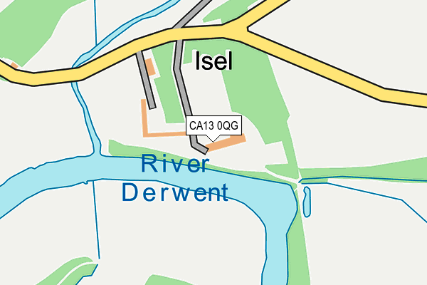 CA13 0QG map - OS OpenMap – Local (Ordnance Survey)