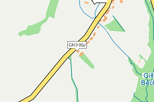 CA13 0QJ map - OS OpenMap – Local (Ordnance Survey)