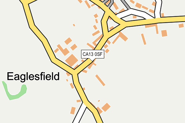 CA13 0SF map - OS OpenMap – Local (Ordnance Survey)