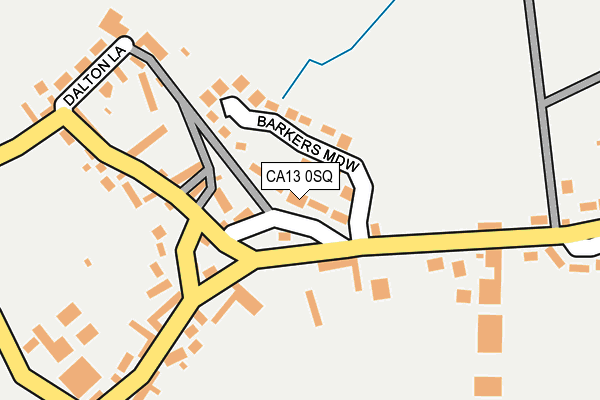 CA13 0SQ map - OS OpenMap – Local (Ordnance Survey)