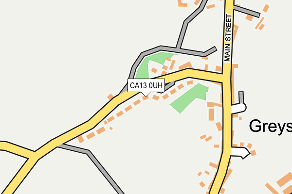 CA13 0UH map - OS OpenMap – Local (Ordnance Survey)