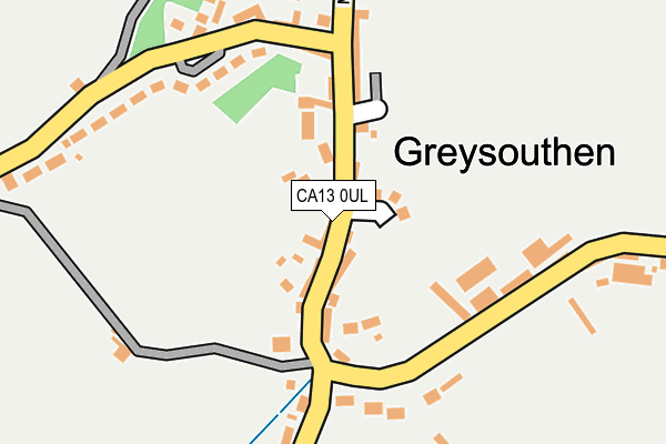 CA13 0UL map - OS OpenMap – Local (Ordnance Survey)