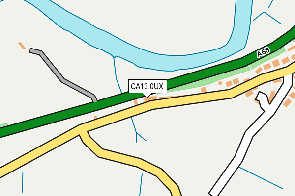 CA13 0UX map - OS OpenMap – Local (Ordnance Survey)