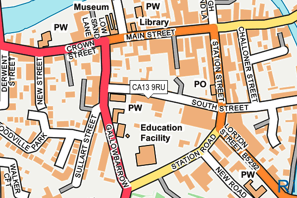 Map of AUNTIE BAC CLEANERS LTD at local scale