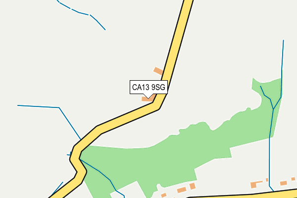 CA13 9SG map - OS OpenMap – Local (Ordnance Survey)