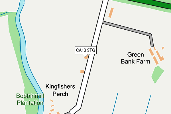 CA13 9TG map - OS OpenMap – Local (Ordnance Survey)