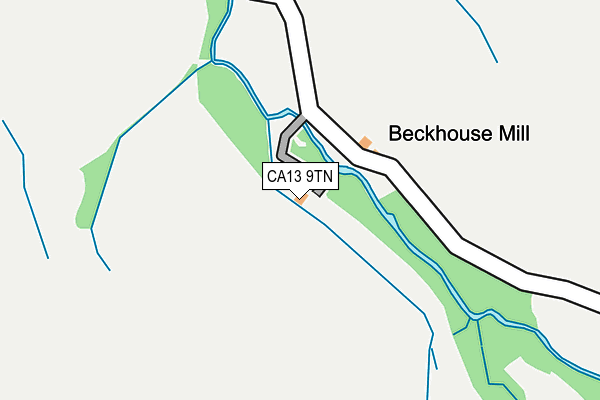 CA13 9TN map - OS OpenMap – Local (Ordnance Survey)