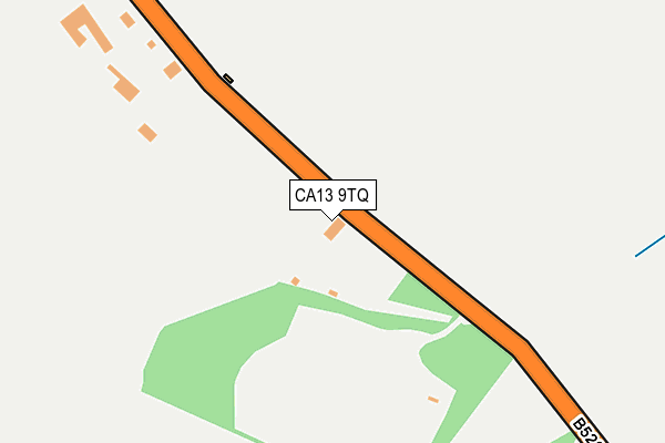 CA13 9TQ map - OS OpenMap – Local (Ordnance Survey)