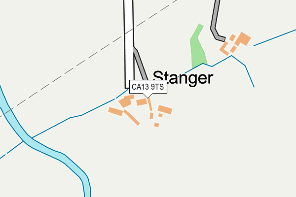 CA13 9TS map - OS OpenMap – Local (Ordnance Survey)