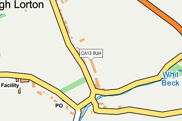 CA13 9UH map - OS OpenMap – Local (Ordnance Survey)