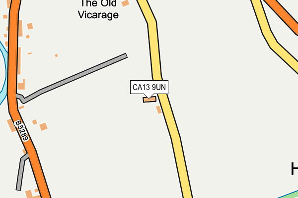 CA13 9UN map - OS OpenMap – Local (Ordnance Survey)