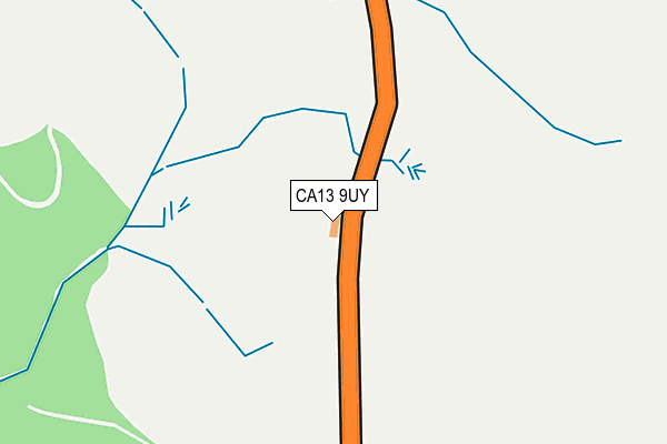 CA13 9UY map - OS OpenMap – Local (Ordnance Survey)