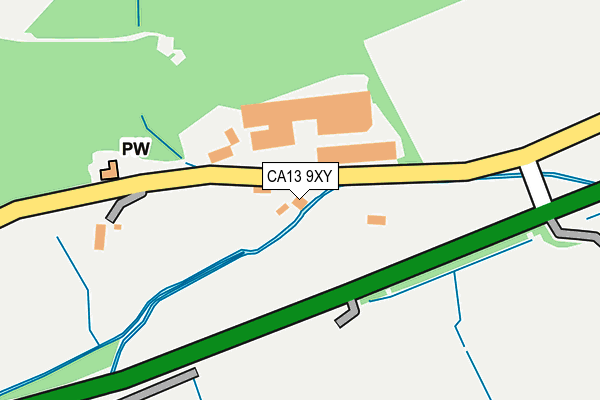 CA13 9XY map - OS OpenMap – Local (Ordnance Survey)