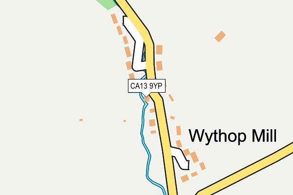 CA13 9YP map - OS OpenMap – Local (Ordnance Survey)