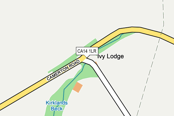 CA14 1LR map - OS OpenMap – Local (Ordnance Survey)