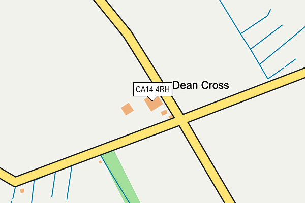 CA14 4RH map - OS OpenMap – Local (Ordnance Survey)