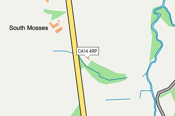 CA14 4RP map - OS OpenMap – Local (Ordnance Survey)