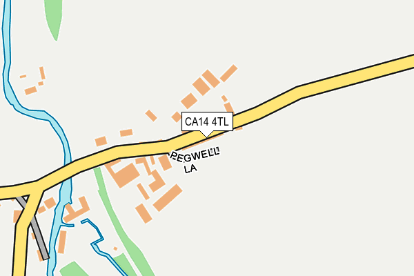 CA14 4TL map - OS OpenMap – Local (Ordnance Survey)