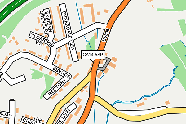 CA14 5SP map - OS OpenMap – Local (Ordnance Survey)