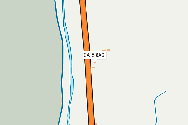 CA15 6AG map - OS OpenMap – Local (Ordnance Survey)