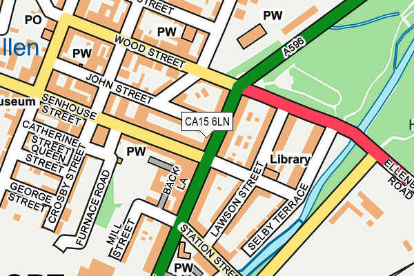 Map of EFCI GROUP LTD at local scale