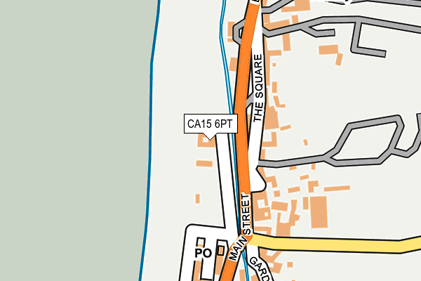 CA15 6PT map - OS OpenMap – Local (Ordnance Survey)