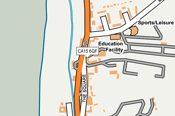 CA15 6QF map - OS OpenMap – Local (Ordnance Survey)