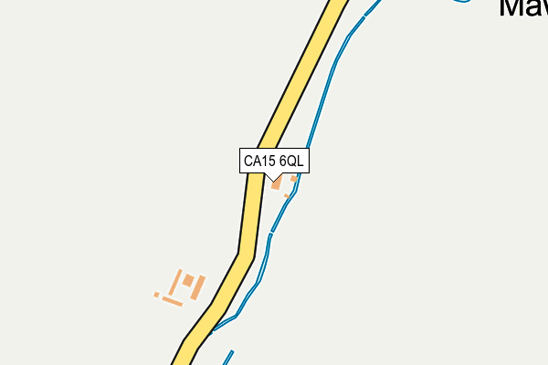 CA15 6QL map - OS OpenMap – Local (Ordnance Survey)