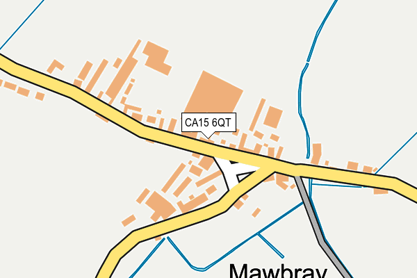 CA15 6QT map - OS OpenMap – Local (Ordnance Survey)