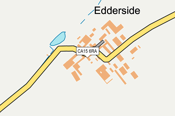 CA15 6RA map - OS OpenMap – Local (Ordnance Survey)