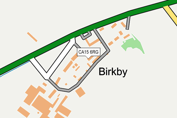 CA15 6RG map - OS OpenMap – Local (Ordnance Survey)