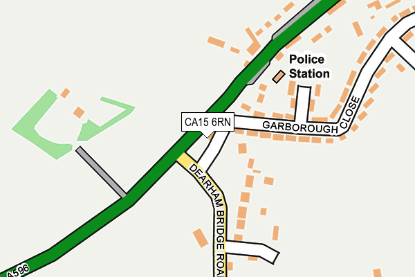CA15 6RN map - OS OpenMap – Local (Ordnance Survey)