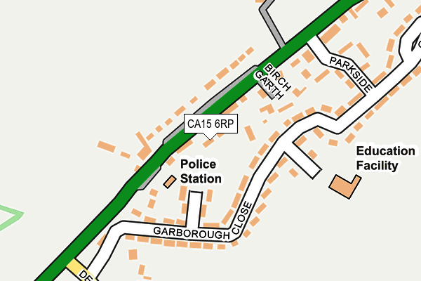 CA15 6RP map - OS OpenMap – Local (Ordnance Survey)