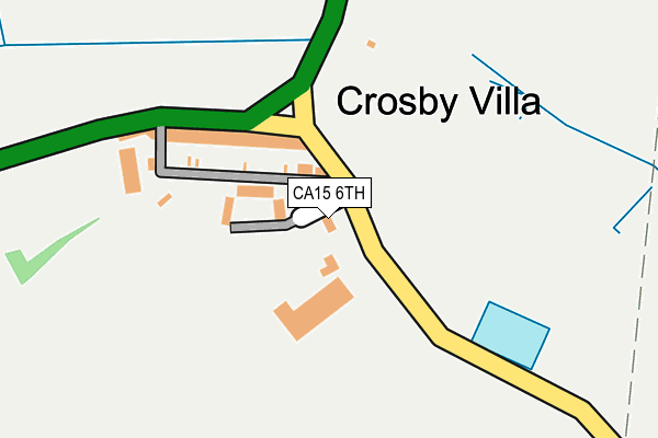 CA15 6TH map - OS OpenMap – Local (Ordnance Survey)