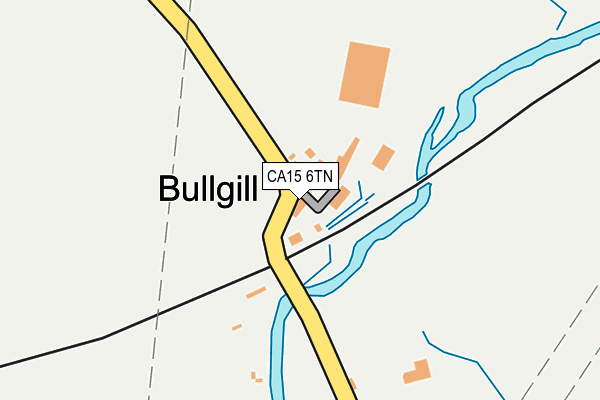 CA15 6TN map - OS OpenMap – Local (Ordnance Survey)