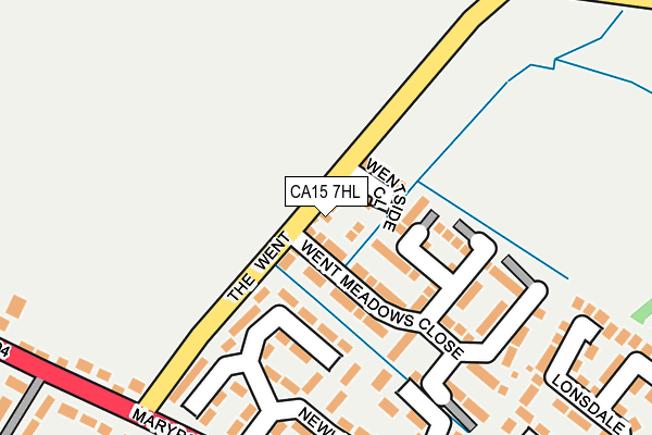 CA15 7HL map - OS OpenMap – Local (Ordnance Survey)