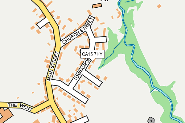 CA15 7HY map - OS OpenMap – Local (Ordnance Survey)