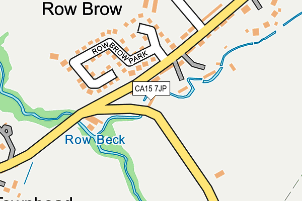 CA15 7JP map - OS OpenMap – Local (Ordnance Survey)