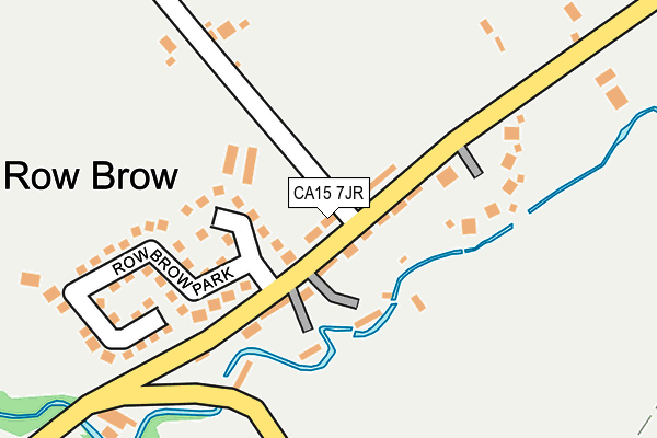 CA15 7JR map - OS OpenMap – Local (Ordnance Survey)