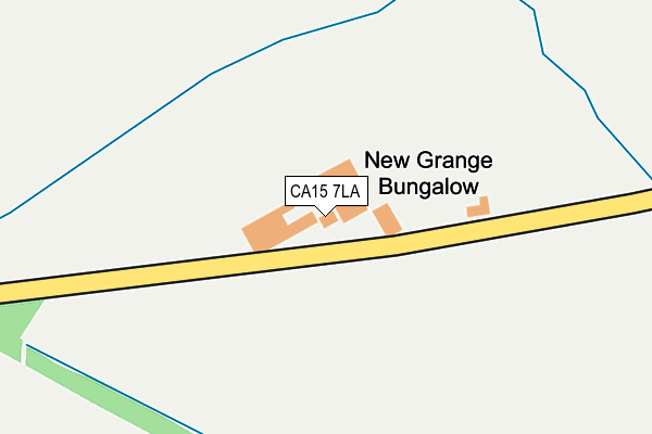 CA15 7LA map - OS OpenMap – Local (Ordnance Survey)