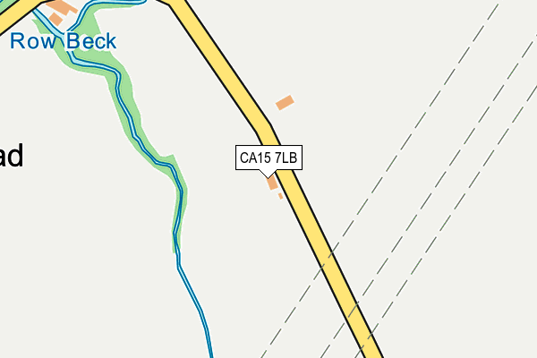 CA15 7LB map - OS OpenMap – Local (Ordnance Survey)