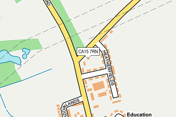 CA15 7RN map - OS OpenMap – Local (Ordnance Survey)