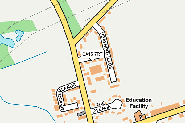 CA15 7RT map - OS OpenMap – Local (Ordnance Survey)