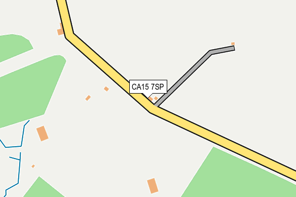 CA15 7SP map - OS OpenMap – Local (Ordnance Survey)